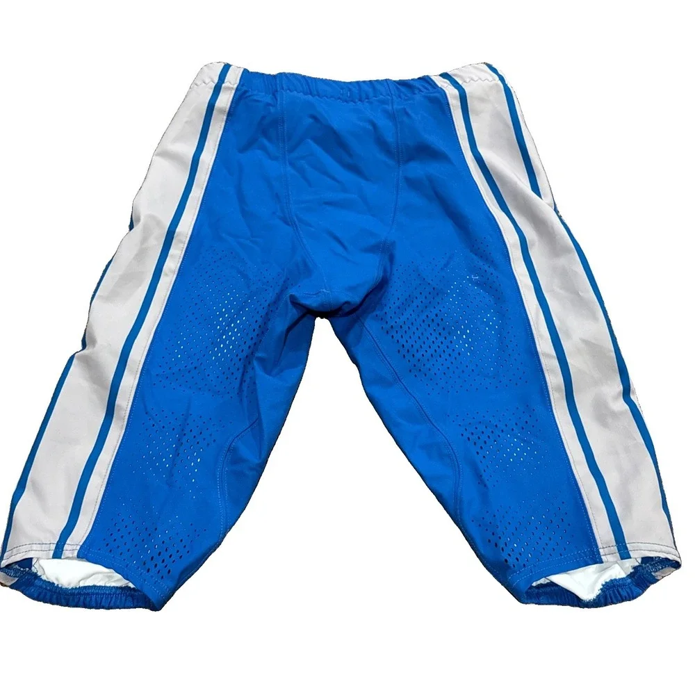 2023 Detroit Lions NFL Game Issued Worn Blue Pants Nike DRI-FIT Size 36